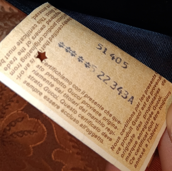 VINTAGE GUCCI ACCESSORY COLLECTION CHECKBOOK HOLDER - Picture 6 of 16